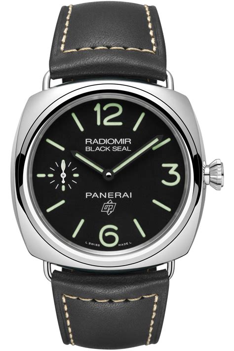 panerai uhrwerk black seal|Panerai Radiomir Black Seal .